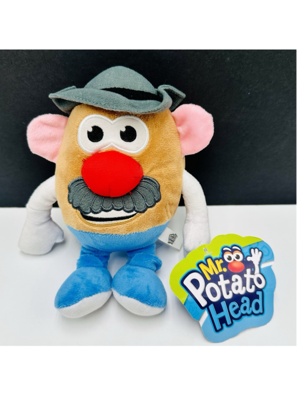 Mr. Potato Head 8” Stuffed Plush with Tag Mustache Hasbro Toy Factory 2022